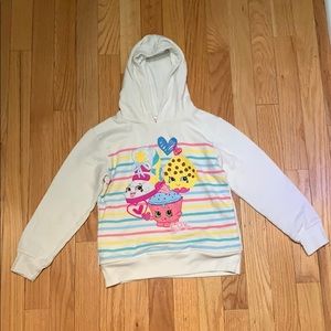 White Shopkins hoodie